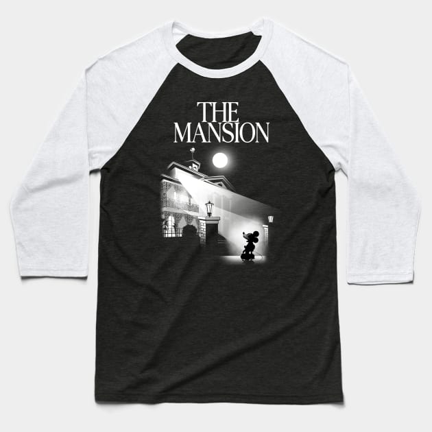 The Mansion Baseball T-Shirt by amodesigns